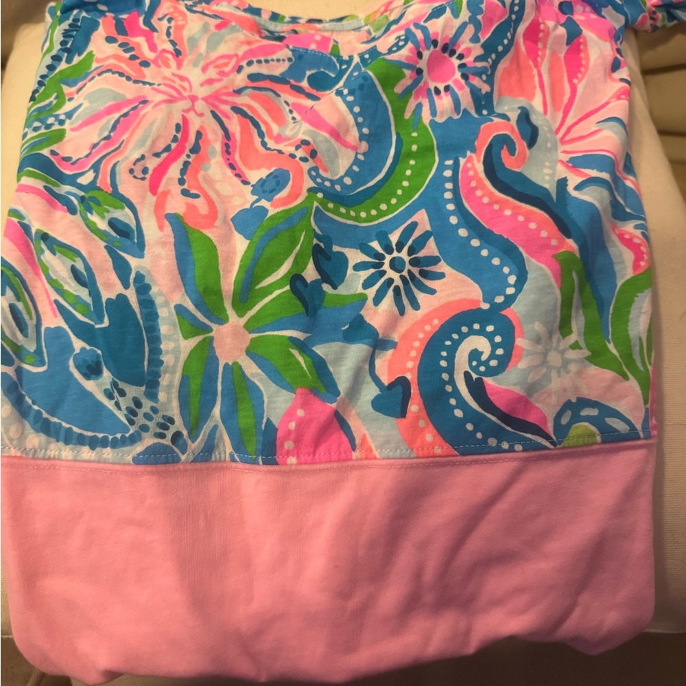 Lilly Pulitzer Pastel Floral Top